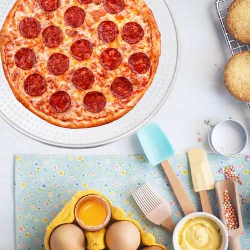 BESTonZON 16 Inch Stainless Steel Pizza Pan Screen
