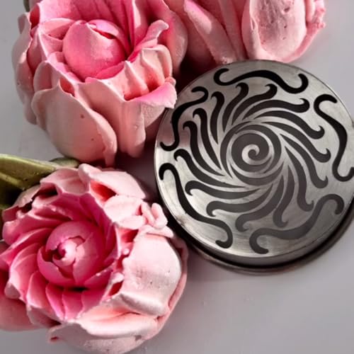 1 Piece Stainless Steel Extra Large Russian Swirl Flower Icing Tips