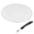 M METERXITY 1-Set Cooling Rack 13.8" Round 304 Stainless Steel, Silver - size: 13.8 Inch