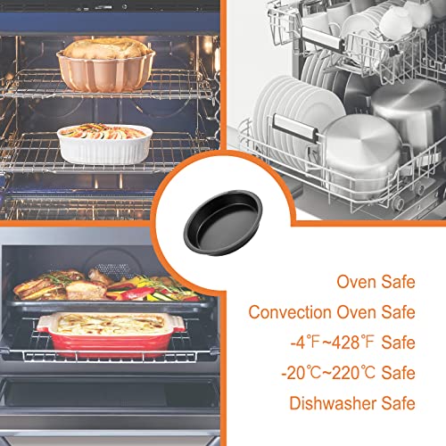 CHEFMADE Round Cake Pan, Nonstick 8 Inch Cake Pan for Baking, Set of 2 - size: 8 Inch Round