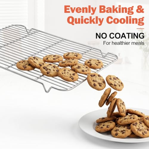 Homikit 2 Pack Cooling Rack, 18.9 *12.6 Inch XL Stainless Steel Baking Rack - size: 18.9*12.6 Inch