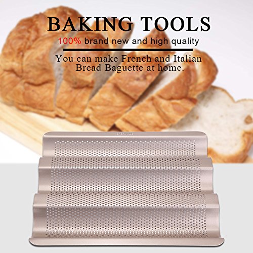 French Pan Carbon Steel Nonstick 3-Loaf 10.6 In