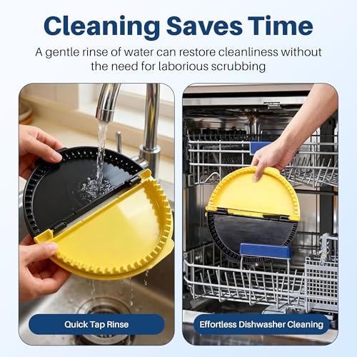 3-in-1 Tortilla Wrap Sealer & Crimper Press – Large Adjustable 6, 8, 10 Inch – Heavy Duty Taco, Quesadilla & Empanada Maker – BPA-Free Tortilla Wrap Sealer, Cutter & Presser for Burritos & Sandwiches