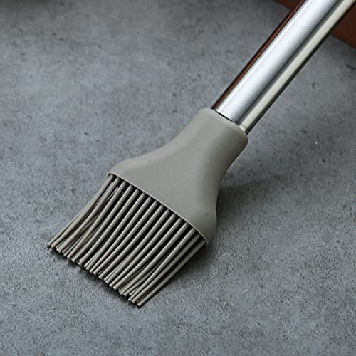 Berglander Basting Brush, Non-stick Silicone Kitchen Brush For Cooking, Barbeque Brush, Pastry Brush, BBQ Brush, Dishwasher Safe, Easy to Clean - style: l. Brush