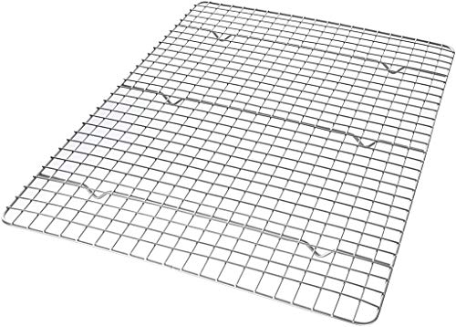 USA Pan Half Sheet Bakeable Cooling Rack, Steel Nonstick Wire - size: Half Sheet Cooling Rack