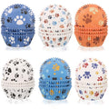 600 Pcs Paper Baking Cups Cupcake Wrappers,Paw Cupcake Liners