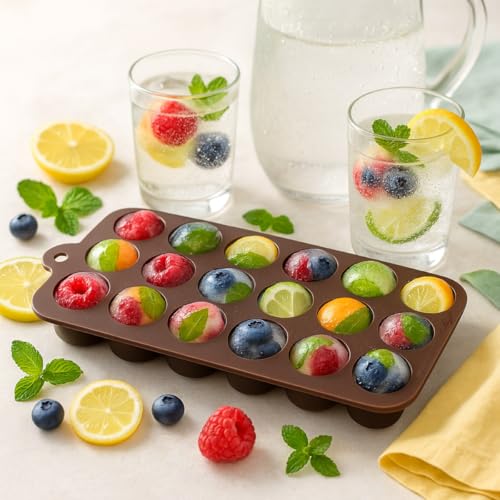 Mrs. Anderson’s Baking Chocolate Mold, European-Grade Silicone, Truffle, Set of 2 - style: Truffle, Set of 2