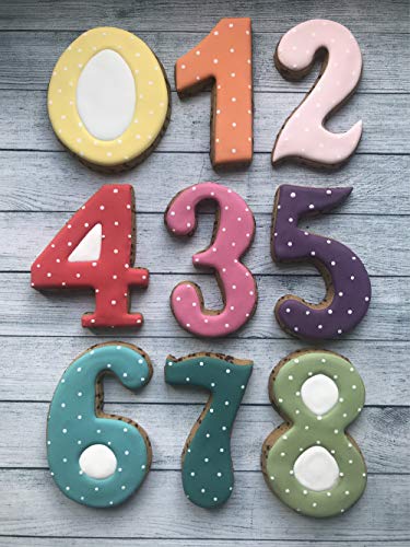 LILIAO Number 3 Cookie Cutter, 2.4 x 4 inches