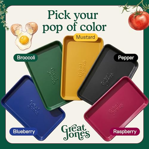 Great Jones Nonstick and Non Toxic Half Sheet Pan 18.5" x 13.5" (Raspberry) - color: Raspberry, size: Holy Sheet (18.5" x 13.5")