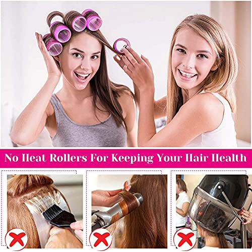 Hair Curlers Rollers for Women, 36Pcs Jumbo Large Hair Roller with 2 Sizes - color: 36 Piece Set