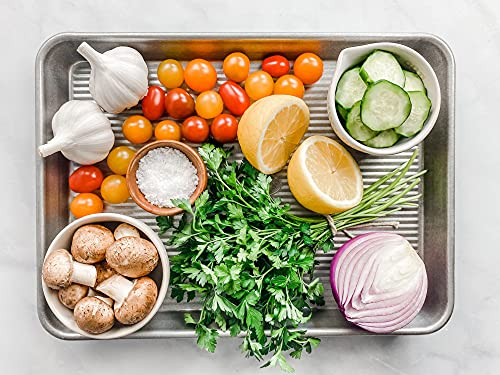 USA Pan Nonstick Quarter Sheet Pan, Set of 2 - size: Set of 2, style: Quarter Sheet Pan