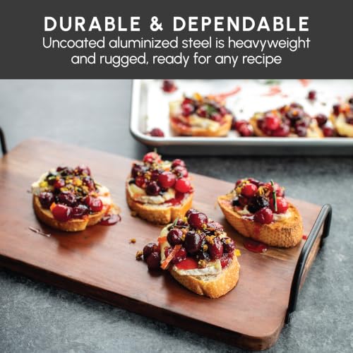 Nordic Ware Aluminized Steel Quarter Sheet Baking Pans, 2-Pack - size: Quarter Sheet 2-Pack
