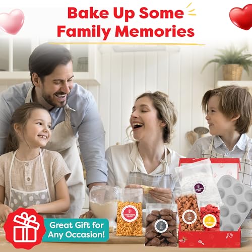 Baketivity Caramel Kisses Kids Baking Kit with Pre-Measured Ingredients - color: Caramel Kisses