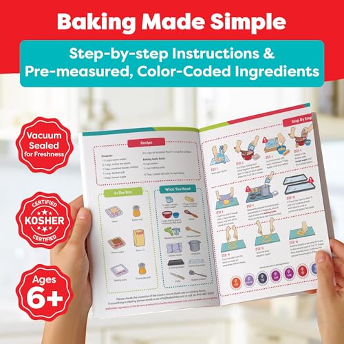 Baketivity Pretzel Kids Baking Kit with Hat & Apron - color: Pretzels