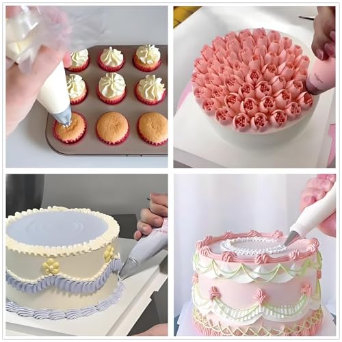 Russian Piping Tips Set, 193 Pcs Baking Supplies
