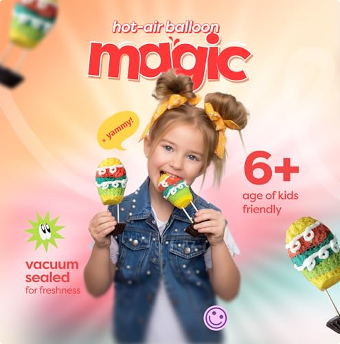 Baketivity Hot Air Balloon Madeleines STEM Learning Kids Baking Kit - color: Hot Air Balloon Madeleines