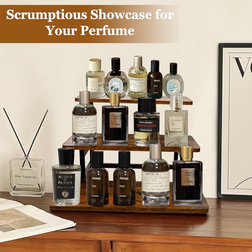Cupcake Stand for 50 Cupcakes, Wood Metal Riser Dessert Table Display Stand