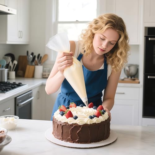 LotFancy 24 Inch Extra Large Piping Bags Disposable, 100pcs Icing Bags - size: 24 inch (Pack of 100)
