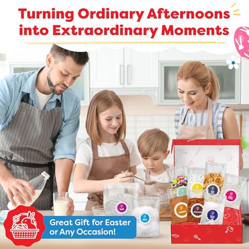 Baketivity Bunny Bum Cake Kids Baking Kit with Pre-Measured Ingredients - color: Bunny Bum Cake