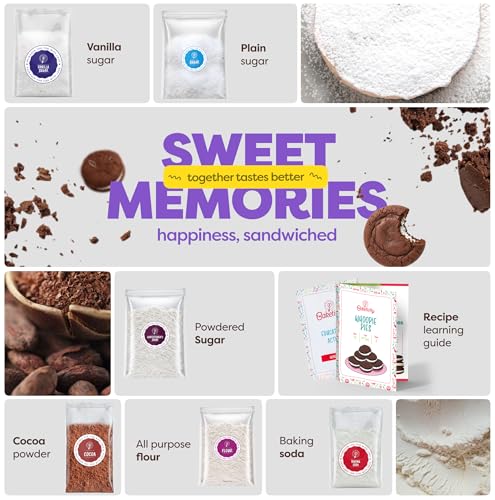 Baketivity Whoopie Pie Kids Baking Kit with Pre-Measured Ingredients - color: Delicious Whoopiepie