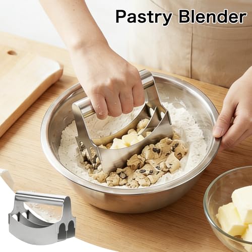 Professional 3-Blade Dough Cutter Bench Scraper