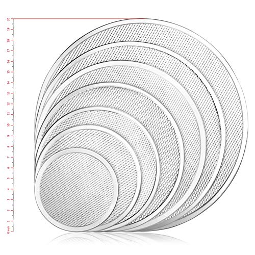 New Star Foodservice Aluminum Pizza Baking Screen, 14 Inch - size: 14-Inch
