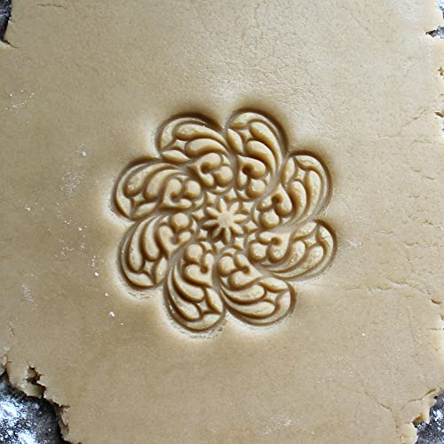Large Wood Cookie Stamp, 3.1 inch (Milan Duomo CS8-015) - color: Milan Duomo CS8-015