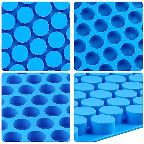JOERSH Round Candy Molds, 220 Cavities, 4Pcs - style: Round