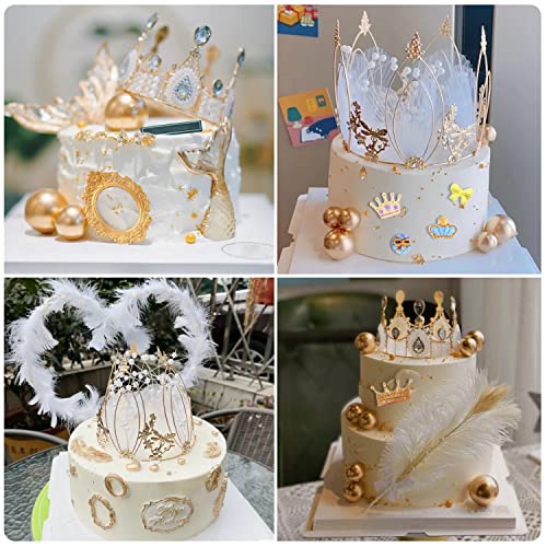 ZiXiang Picture Frame Silicone Molds Crown Bow Candy Fondant Mold Set Of 4 - color: Style D