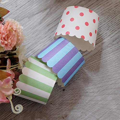 Large Paper Cake Baking Cup Cupcake Muffin Cases diameter 6cm,Set of 1000 - color: Style 4, size: 1000Pcs