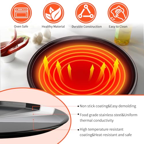 13 Inch Round Pizza Pan for Breville Smart Oven BOV800XL BOV845BSS - color: 13 Inch Pizza Pan