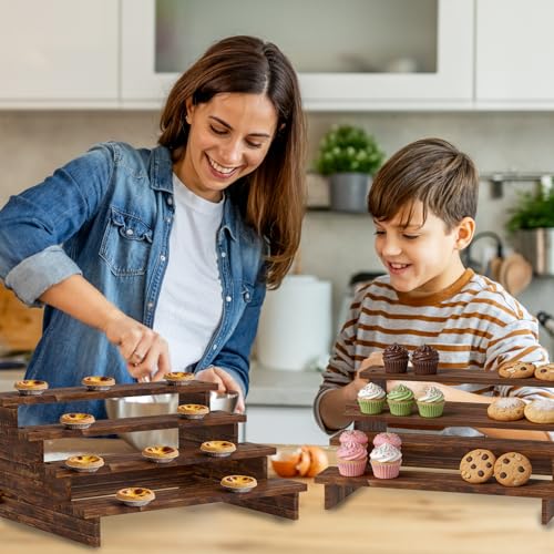 Cupcake Stand (Brown) - color: Cupcake Stand - Brown