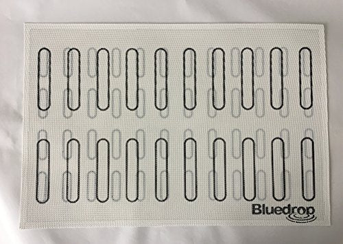 Bluedrop Eclair Baking Sheets Perforated Silicone Baking Mats For Bread Cookies Open Mesh Non Stick Oven Liner - size: 40x60cm Eclair Mat (12.5x2.5cm+6x1.8cm Shape)