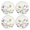 Lenox Chef Snoopy 4-Piece Accent Plates, Appetizer Plate Set for 4 - style: Accent Plates