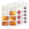 3 Pcs Silicone Baking Pan Set, Cream - color: Cream, size: Round+Rectangle