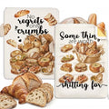 Funny Squirrel Sourdough Gift Beeswax Bread Bags 2 Pack XL 13x17in - color: Funny Squirrel 02