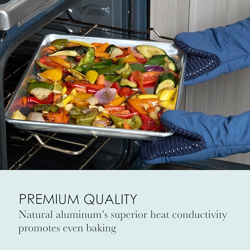 Chicago Metallic Baking Sheet 12x17 Inch Jelly Roll Pan