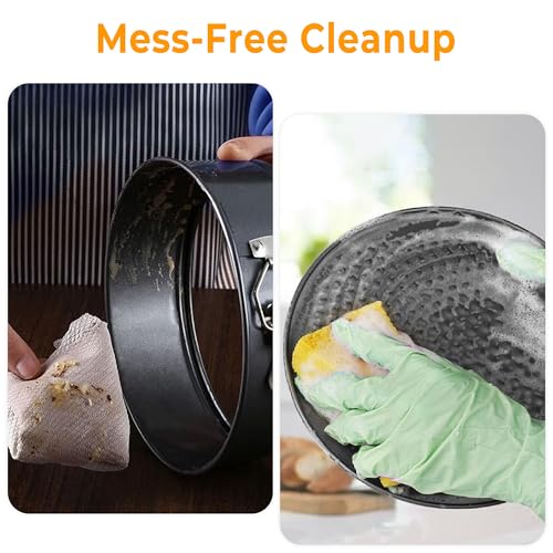 9 Inch Springform Pan, Nonstick, Leakproof Design - size: 9-Inch