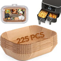 Ninja Foodi Air Fryer Liners, Ninja Air Fryer Liners Disposable - size: Rectangle 225 pcs
