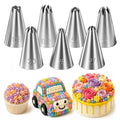 Large Piping Tips Set French Star Tube Frosting Nozzle Kit