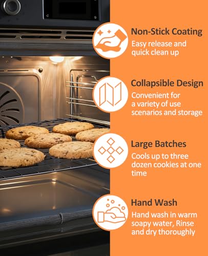 4 Tier Collapsible Cooling Rack, 2/3/4-Tier Upgraded,Adjustable ＆ Stackable Baking Rack, 5 Modes Cooling Racks for Cooking and Baking, Roasting ＆ Grilling Gifts for Picnic Party - color: B4-white