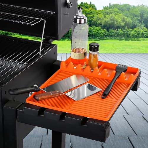 Find law Silicone Tools Mat for Griddle & Kitchen Countertop - color: Orange