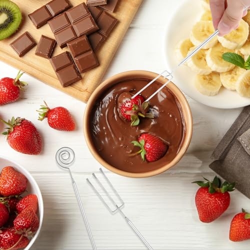 3 Pcs Chocolate Dipping Tool, Stainless Steel Truffle Candy Dipping Tools