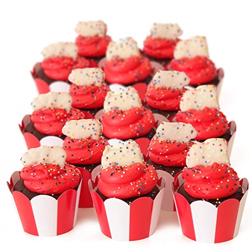 Popcorn Cupcake Wrappers & Holders, 48 Count – Pretty Cute Studios
