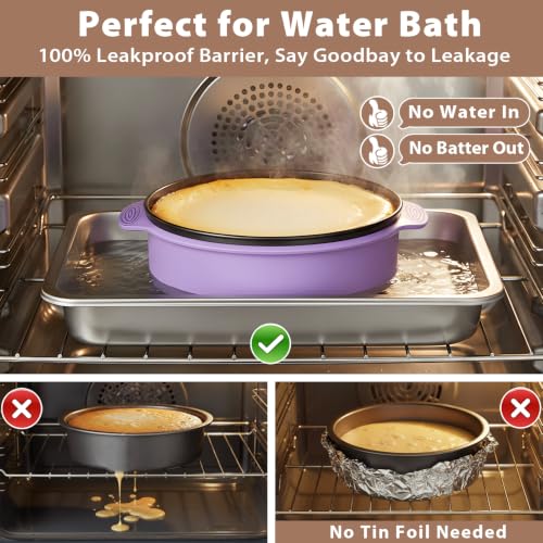 Springform Pan Set of 3 Nonstick Spring Form Pan for Cheesecake