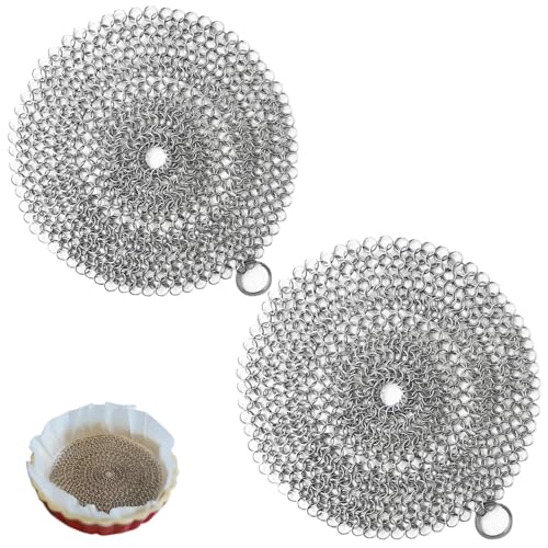 Stainless Steel Pie Weights for Blind Baking Crust, 2 Pack