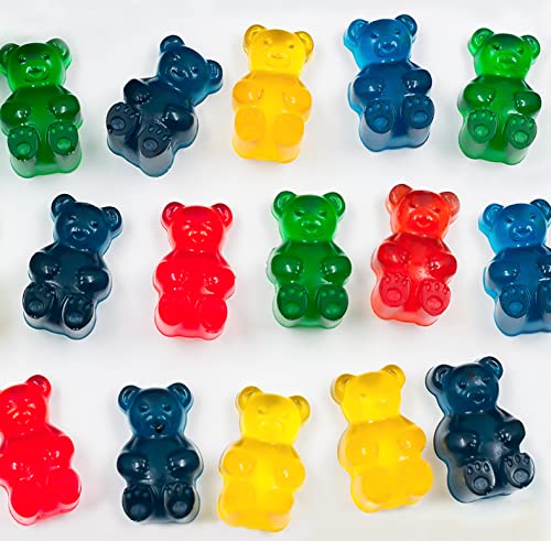 Large Gummy Bear Molds, Silicone Candy Molds, 3-Pack