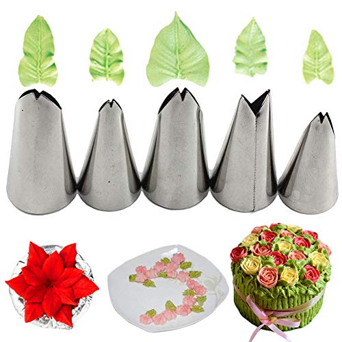 Symphony Wire Tips, Stainless Steel Icing Piping Nozzles For Pastry Fondant Tools (MIXED) - color: Mixed
