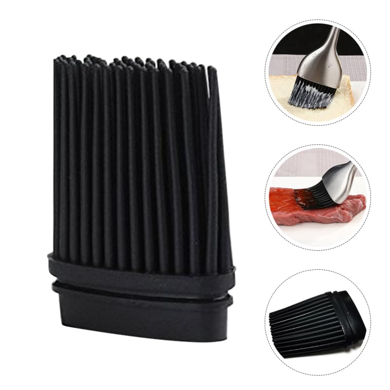 Mipcase Silicone Basting Brush Refills 4-pack Pastry Brush Heads