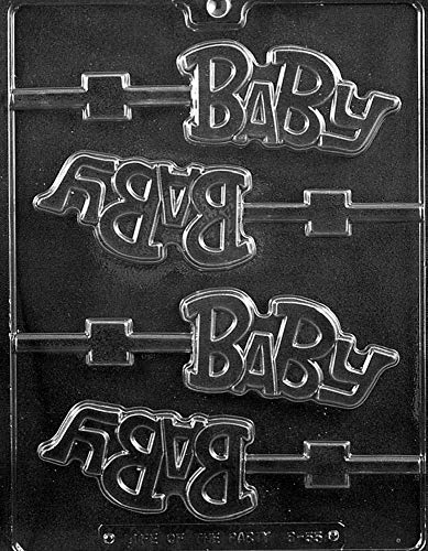 Grandmama's Goodies B055 Baby Shower Lollipop Lolly Chocolate Candy Soap Mold